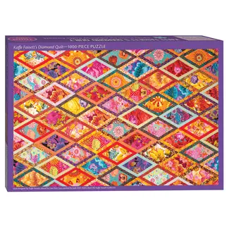 C & T Publishing Kaffe Fassett's Diamond Quilt Jigsaw Puzzle