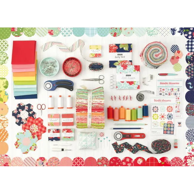 Thimble Blossoms Jigsaw Puzzle