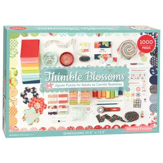 C & T Publishing Thimble Blossoms Jigsaw Puzzle