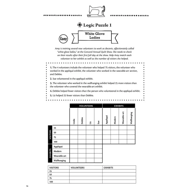 Happy Quilter Variety Puzzles Volume 2
