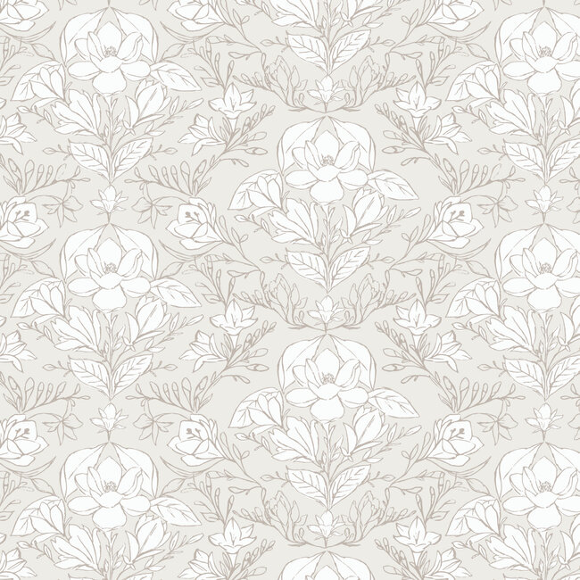 Gentle Whispers, Magnolia Reverie, Taupe, 228325, $0.24/cm or $24/m