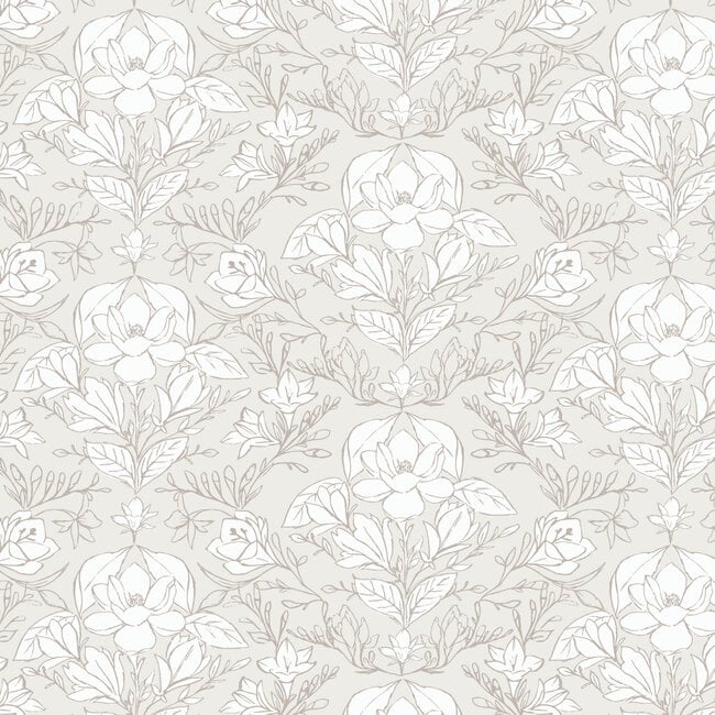 Gentle Whispers, Magnolia Reverie, Taupe, 228325, $0.24/cm or $24/m