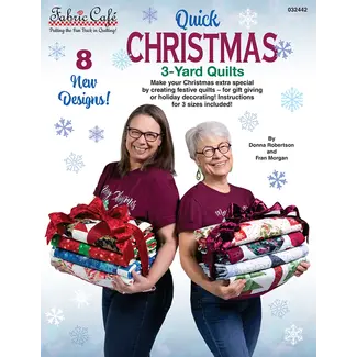 Fabric Cafe Quick Christmas 3-Yard Quilts
