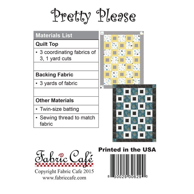 Pretty Please Pattern