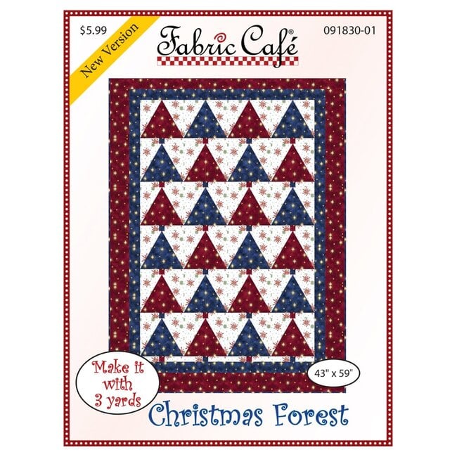 Christmas Forest 3-Yard Quilt Pattern