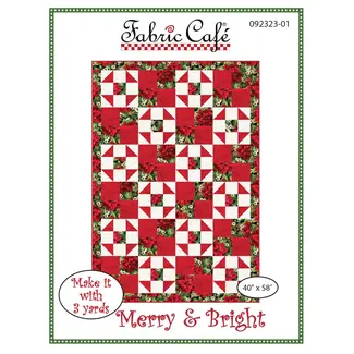 Fabric Cafe Merry & Bright - 3 Yard Quilt Pattern
