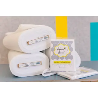 Made Exclusives Single-Sided Fusible Fleece  60" wide 0.33/cm or $33/m