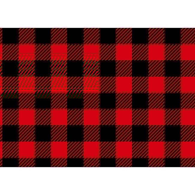 Purely Canadian 17384/91, Red Black Check, $0.22/cm or $22/m