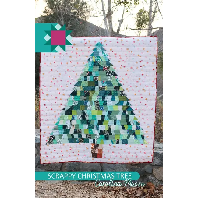 Scrappy Christmas Tree Quilt Pattern