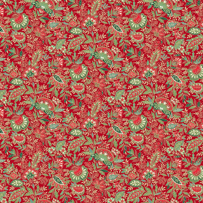 Good Tidings Advent Calendar Kit - Red Backing