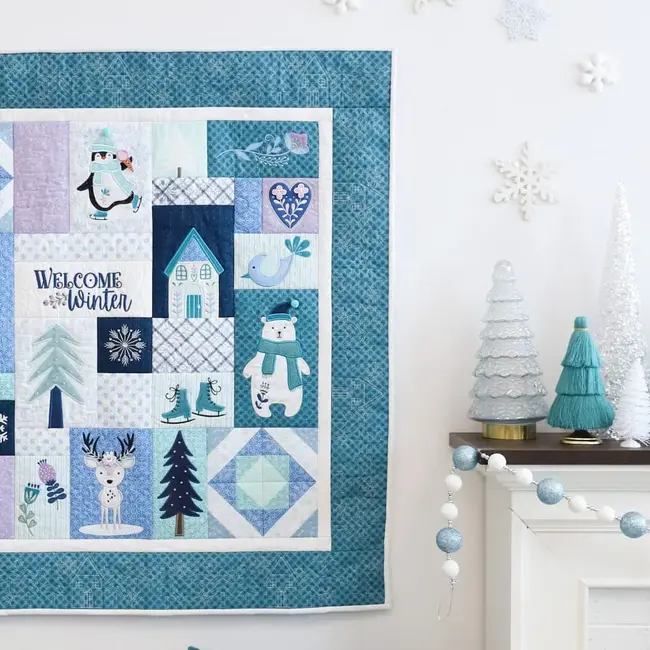 Enchanted Winter Embellishment Kit and File Booklet