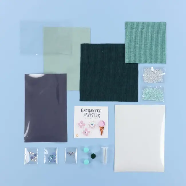 Enchanted Winter Embellishment Kit and File Booklet