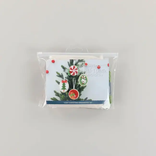 Cozy Christmas Ornaments Punch Needle Kit