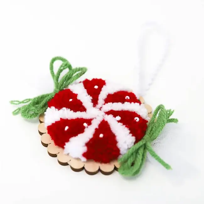 Cozy Christmas Ornaments Punch Needle Kit