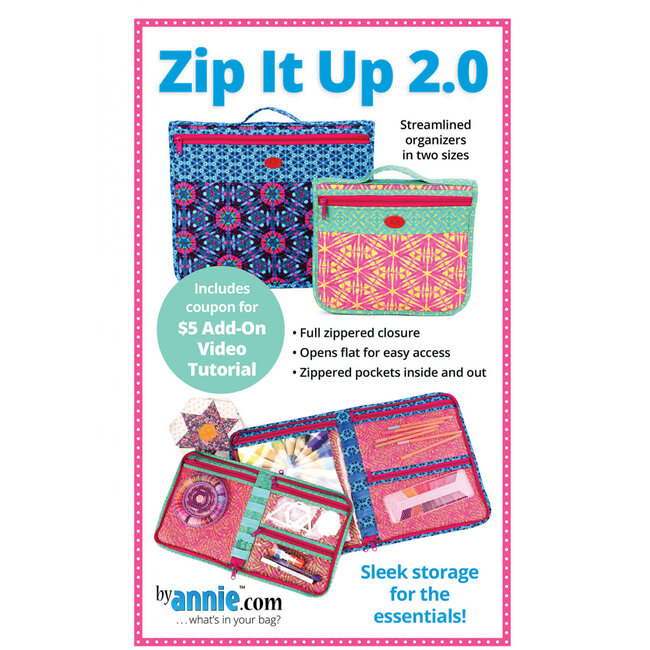 Zip It Up 2.0 Pattern