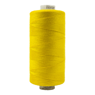 Wonderfil 162-Designer, All Purpose Polyester, 1093yd (1000m) School Bus Yellow