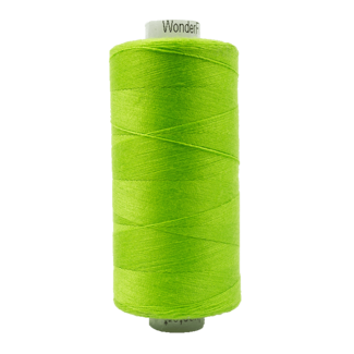 Wonderfil 195-Designer, All Purpose Polyester, 1093yd (1000m) Chartreuse