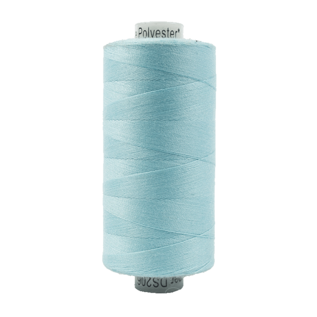 206-Designer, All Purpose Polyester, 1093yd (1000m) Pale Turquoise