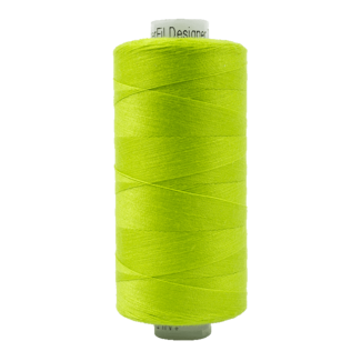 Wonderfil 354-Designer, All Purpose Polyester, 1093yd (1000m) Yellow Green