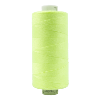 Wonderfil 428-Designer, All Purpose Polyester, 1093yd (1000m) Fluorescent Green