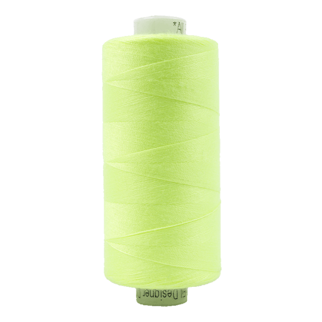 428-Designer, All Purpose Polyester, 1093yd (1000m) Fluorescent Green