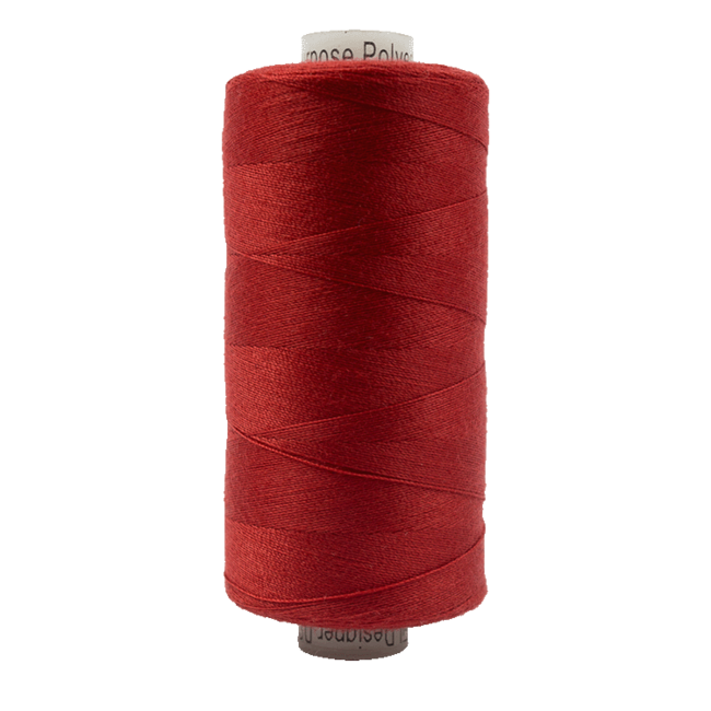 176-Designer, All Purpose Polyester, 1093yd (1000m) Crimson Red