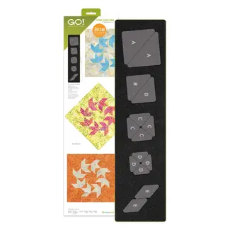 AccuQuilt GO! Flying Swallows-12" Finished