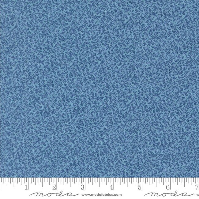 Sally's Stitches, Wandering Vines, Prussian Blue, $0.24/cm or $24/m