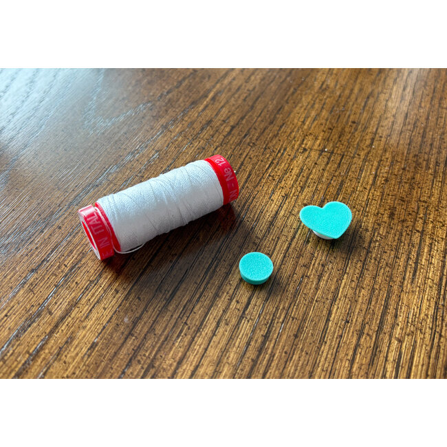 Heart Shaped Spool Cap (for Small Aurifil Spools)
