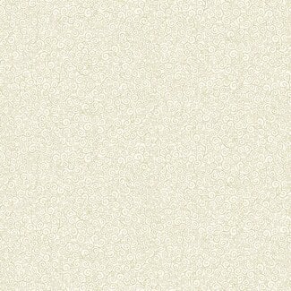 Makower UK GOOD TIDINGS SCROLL MK109/Q Cream