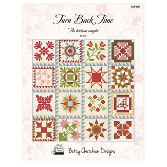 Moda Turn Back Time Sampler BOM Kit by Betsy Chutchian
