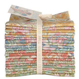 Tilda Songbird, Fat Quarter Bundle, 20 fabrics
