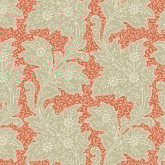 Tilda Songbird Blender, Stella, Coral, $0.25/cm or $25/m