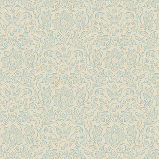 Tilda Songbird Blender, Lila, Light Blue, $0.25/cm or $25/m