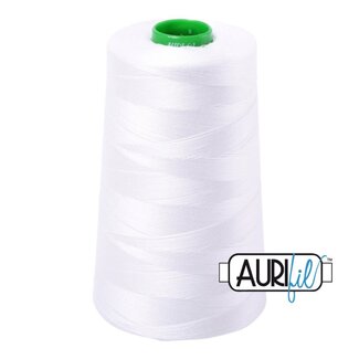 AURIFIL AURIFIL 40 WT  Natural White 2021 Cone