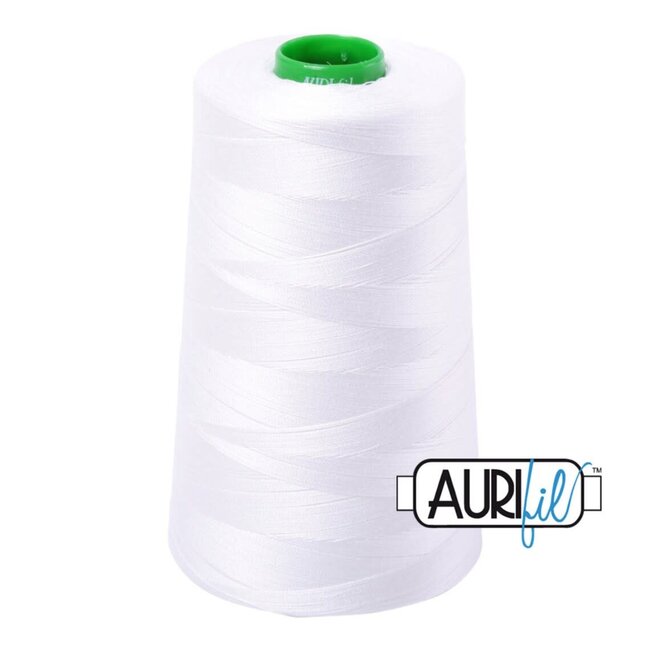 AURIFIL 40 WT  Natural White 2021 Cone