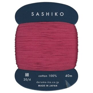 Daruma Carded Sashiko Thread, Thin - Akane 221