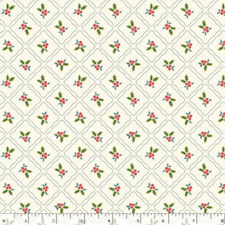 Marcus Fabrics 1 Metre Make It Merry, Geo, $0.24/cm or $24/m