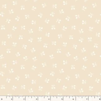 Marcus Fabrics 1 Metre Make It Merry, Tossed Berries, Tan, $24/m