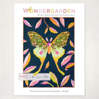 Tamara Kate Wonder Garden No 13 - The Luna Moth Quilt Pattern