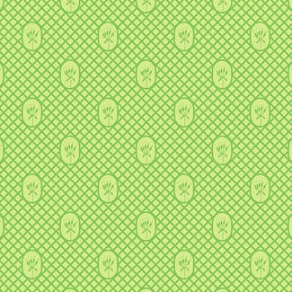 Andover Fabrics 85 CM  Flora and Fauna, Lattice, Grass, $20/m