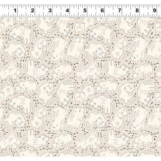 Clothworks 3 Meter Bundle - Kitten Fun - Neutral