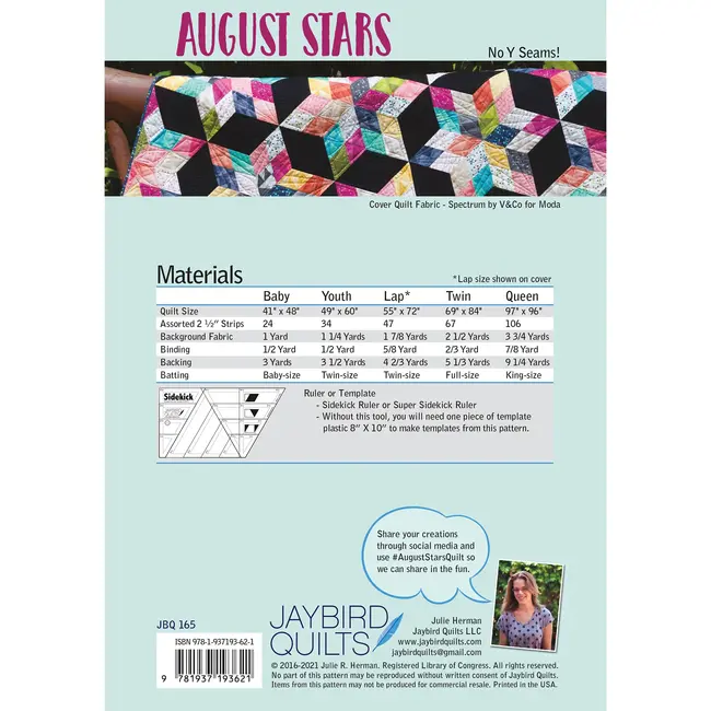 August Stars Quilt Pattern