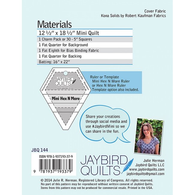 Mini Tiny Dancer Mini Quilt Pattern