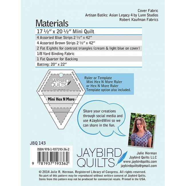 Mini Lotus Mini Quilt Pattern