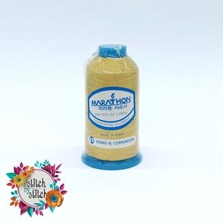 Colour 2026 Old Gold - 1000mtr POLY EMBROIDERY THREAD