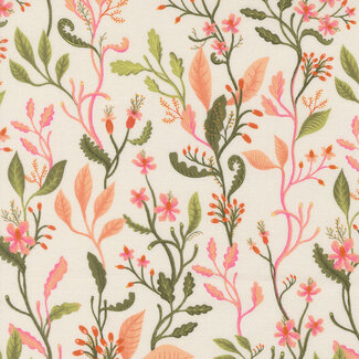 Moda FLORAL FONDANT Greenery, Cloud 514131-11 0.24 per cm or $24/m