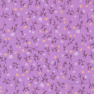 Moda FLORAL FONDANT Posies, Lilac 514134-14 0.24 per cm or $24/m