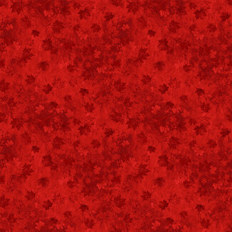 STONEHENGE OH CANADA 14, Leaves, LIGHT RED 0.21/cm or $21/m