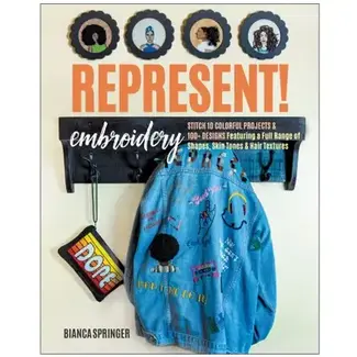 Stash Books Represent! Embroidery